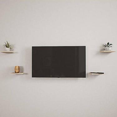 Imagem de Prateleira Decorativa Madeira Maciça 04 Prateleiras - Pinus