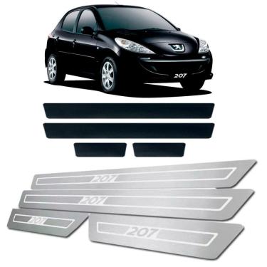 Imagem de Soleira + Vinil Peugeot 207 2009 Até 2015