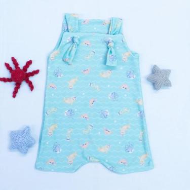 Imagem de Jardineira em Cotton Fresco e Macio com Alças Ajustáveis Perfeita para