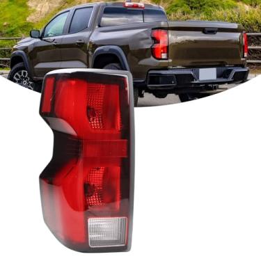 Imagem de YEQSHNG Luz traseira externa tipo LED com lâmpadas LH montagem compatível com Chevy Colorado ZR2/Z71 2023-2024 lâmpada traseira esquerda lado do motorista GM2800326 85651744
