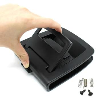 Imagem de Goodithy Alça de carpete de chão de porta-malas traseiro, tampa traseira do porta-malas tapete de placa inferior tapete de substituição para BMW X5 X6 E70 E71 E72 F15 F16 5GT F07 (modelo A preto)