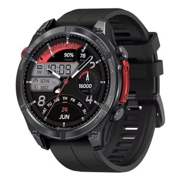Imagem de Novo Smartwatch Zeblaze_Stratos_4, Smartwatch Built-in GPS & Route Import, Display HD de 1,43 "AMOLED, Round Sports, Fitness, Bluetooth Phone Calls, Bússola Embutida, Altímetro, Barométrico, Lanterna