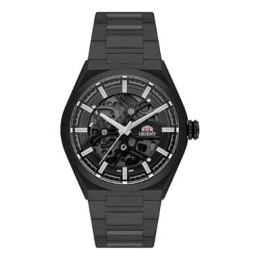 Imagem de Relógio Masculino Orient Automático Esqueleto Grafite NH7YY001 G1GX