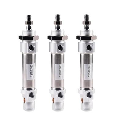 Imagem de Mini cilindro pneumático de ação dupla série DSNU série DSNU12-16-20-25-32-40X25*50X75X80X100-P-A 1 peça (curso 125 mm, DSNU20 (furo 20 mm))