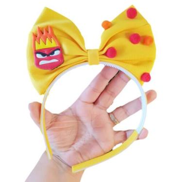 Imagem de Tiara Arco Divertidamente Menina Infantil - Mauricéa Ferreira, Raiva