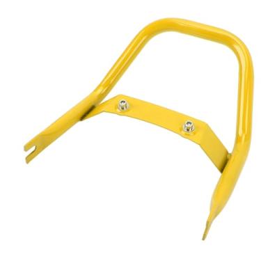 Imagem de Generic Barra de Apoio Traseira Motocicleta, Apoio de Braço do Trilho de Mão do Passageiro Anti Impacto para Macaco 125 2018 a 2023 (Amarelo)