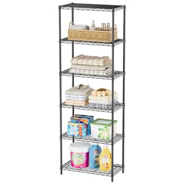 Imagem de SINGAYE Prateleira de armário ajustável de metal para lavanderia, banheiro, cozinha, armazenamento doméstico, pequeno rack de despensa