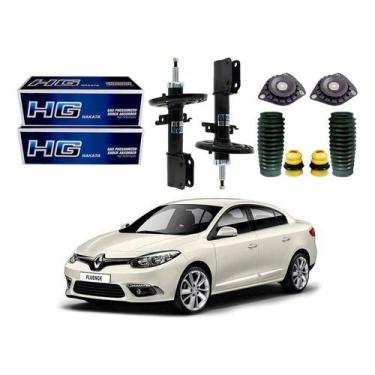 Imagem de Kit Amortecedor Dianteiro Fluence 1.6 2.0 2015 A 2022 - Nakata