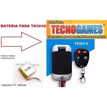 Imagem de Bateria Para Rastreador Tk 303g Tk 303 Tk303g Gr - bgb