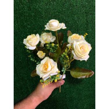 Imagem de Buquê de rosas x6 creme - Incantus Flores