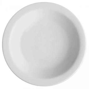 Imagem de Jogo de 8 Prato Fundo Sopa Massa Branco Ceramica - Porcelart