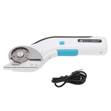 Imagem de Garosa Cortador Elétrico Sem Fio Inclinado para a Esquerda para Cortes Suaves e Precisos de 220 RPM para Papelão de Papel Kraft de Couro Cobertor