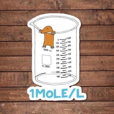 Imagem de 3 adesivos engraçados - Decalques de vinil removíveis para mesa, janela e capacete - Presentes criativos para mulheres, homens, amigos e colegas de trabalho