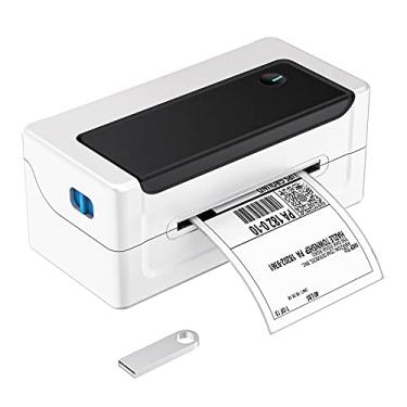 Imagem de NADAMOO Impressora térmica de etiquetas, impressora térmica de etiquetas de envio 4x6, fabricante de etiquetas térmicas diretas de alta velocidade, suporta Windows Mac, compatível com Shopify, Ebay, Amazon, USPS, FedEx