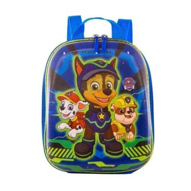Imagem de Mochila Escolar Infantil Patrulha Canina Chase Spy Tamanho P