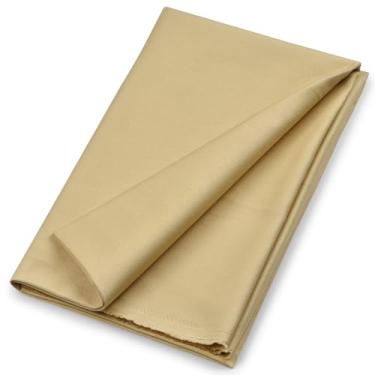 Imagem de Tecido de lona 100% algodão 283 g 140 cm por jarda, tecido natural de pato têxtil peso médio para pintura, costura, artesanato, bordado, bolsa, decoração de casa feita à mão (1 jarda, bege)