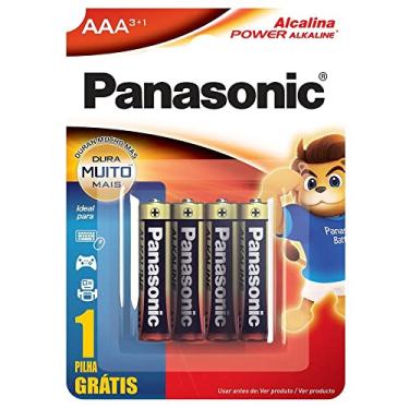Imagem de Pilha Panasonic Alcalina AAA 4 Unidades