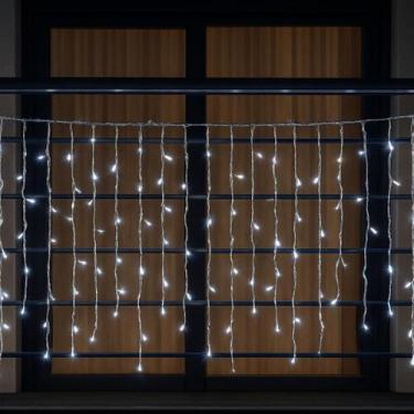 Imagem de Pisca Pisca Branco 5 Metros 200 Leds Bivolt Fio Transparente - Global