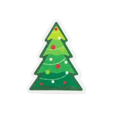 Imagem de Esponjas de Natal - Esponja de cozinha fofa reutilizável sem arranhões Esponjas de limpeza de Natal Esponjas de prato de desenho animado esponja doméstica para panelas de louça, lavar louça (árvore)