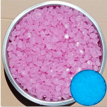 Imagem de 150 peças de pedras luminosas – decorações de pedras brilhantes de cores mistas DIY seixos decorativos para aquário aquário calçada caminho jardim pátio terraço gramado quintal ornamentos coloridos