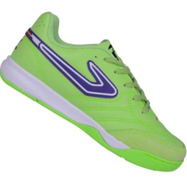 Imagem de Tenis Chuteira Futsal Ifnatil Topper Maestro Club V Indoor Juvenil, Ve