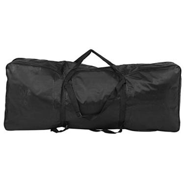 Imagem de RiToEasysports Bolsa para Teclado Com 61 Teclas, Capa Protetora Ergonômica de Tecido Oxford para Piano de órgão Eletrônico, Ideal para Músicos Profissionais