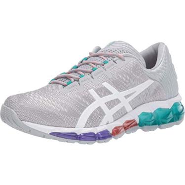 Imagem de ASICS Tênis feminino GEL-Quantum 360 5 JCQ, 34, cinza piemonte/branco, Branco