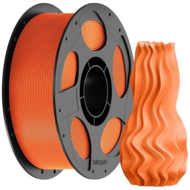 Imagem de Filamento para Impressora 3d Anycubic PLA 1.75mm 1kg Cor Laranja Orange