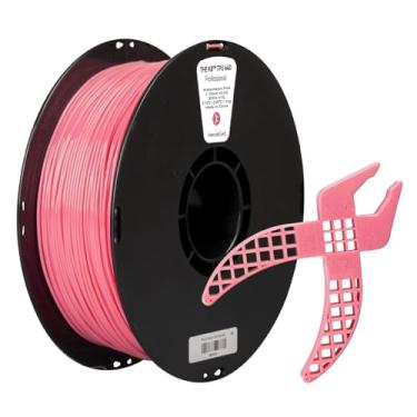 Imagem de Kexcelled Filamento TPU 1,75 mm rosa, filamento de impressora 3D macio flexível TPU 64D, carretel de 1 kg (1 kg), excelente elasticidade, serve na maioria das impressoras 3D FDM