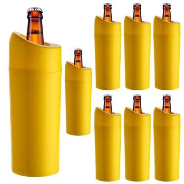 Imagem de Porta Garrafa Litrão 8pçs Camisinha Litrão Cervagela Térmico - NEOPLAS