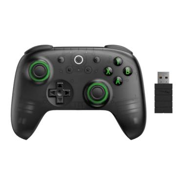 Imagem de 8BitDo Ultimate 2C Wireless Controller for Windows PC and Android, with 1000 Hz Polling Rate, Hall Effect Joysticks and Triggers, and Remappable L4/R4 Bumpers (Transparent Black)