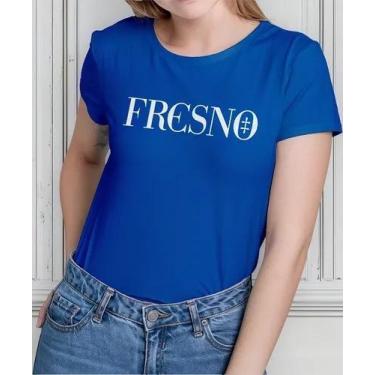 Imagem de Camiseta Camisa Adulto Feminina Masculina Algodão Fresn o Rock MD1 - C