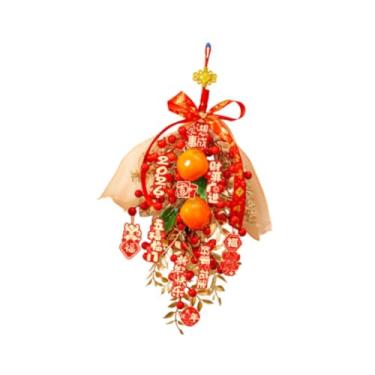 Imagem de Vaveren Decoração de Ano Chinês 2026 - Ano do Cavalo - Placa Decorativa Tradicional para Entrada - Ideal para Celebrações, Style D