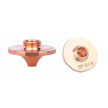 Imagem de YumiDaya Bocal de corte a laser, hexagonal de 28 mm, camada única D28H15M11, compatível com Precitec/WSX/HANS/BODOR/BOCI, 5 peças (SP-S, 1,6 mm)