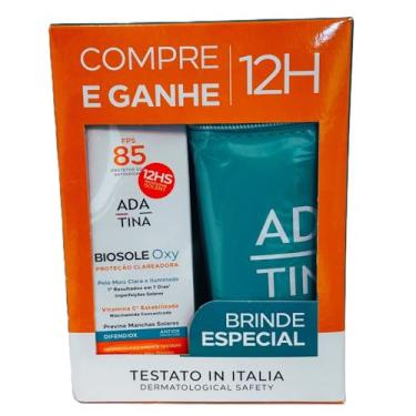 Imagem de Protetor Solar 12HS Clareador 15 Tipos De Manchas Toque Seco Biosole Oxy FPS 85 Ada Tina