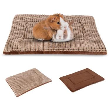 Imagem de BVAGSS Almofada reversível para cães, tapete de cama de espuma viscoelástica para animais de estimação, macio, quente, lavável à máquina, colchão para canil de dormir para cães pequenos e médios XH079