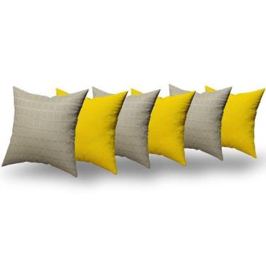 Imagem de Almofadas Decorativas 6 Unidades Com Ziper e Refil de Silicone - RT, K