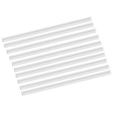 Imagem de Ymiko Placa Greenhouse Vidro de Vedação Tira de Transição, Estufa de Plástico de Plástico Suprimentos de Estufa de PVC Fita PVC Fortalecimento Protetor de Borda da Faixa de Vidro de Placa de Vedação