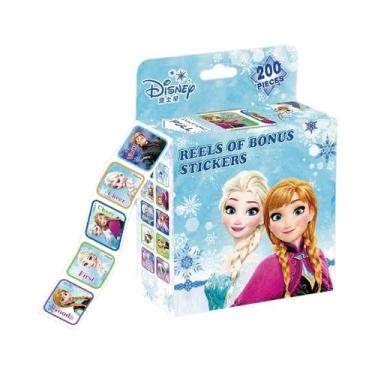 Imagem de Adesivos Da Princesa Disney Congelada, 200 Peças, Brinquedo Fofo Kawai