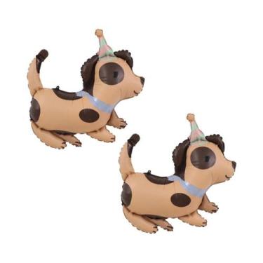 Imagem de Balões De Alumínio Com Tema De Cachorro Para Decoração De Aniversário 
