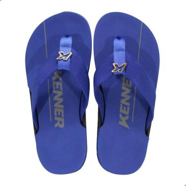 Imagem de Chinelo Kenner Ejd-01 Preto/Azul