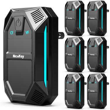 Imagem de Repelente ultrassônico de pragas e insetos versão atualizada 2025, repelente ultrassônico para baratas, roedores, ratos, insetos, mosquitos, ratos, aranha, formiga, plugue eletrônico, controle de