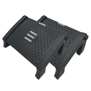 Imagem de Apoio para Pés Ergonômico com Altura Ajustável e Massageador para Escritório