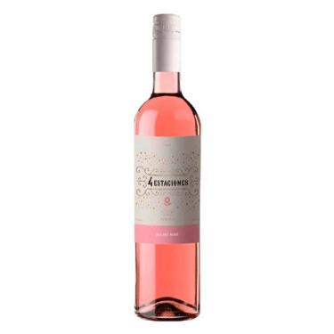Imagem de Vinho Argentino Rosé 4 Estações State Spring Malbec 750ml - 100% Malbe