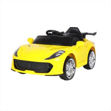 Imagem de Carrinho Elétrico 12V Infantil Esportivo Usb Bluetooth Musica Usb Luz 