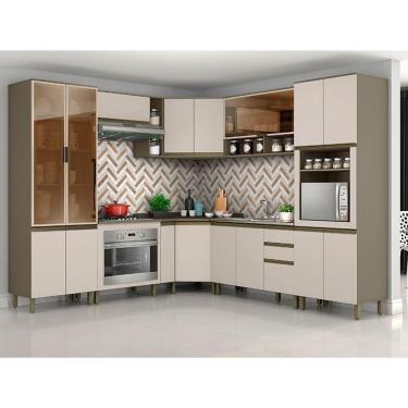 Imagem de Cozinha Modulada Connect 13 Peças Duna Cristal - Henn