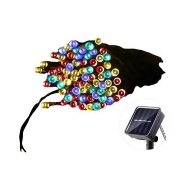 Imagem de Luzes De Cordão LED Solares À Prova d'Água 5 7 12M 8 Modos Decoração P