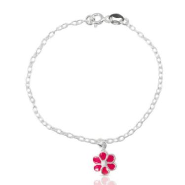 Imagem de Pulseira Prata Infantil Prata 925 Original Delicado - Lojas La&Ny Prat