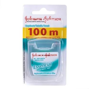 Imagem de Kit com 2 Fios Dentais Essenciais - 100m Cada, Higiene Bucal Durável, Limpeza Profunda Interdental para Casa e Viagem