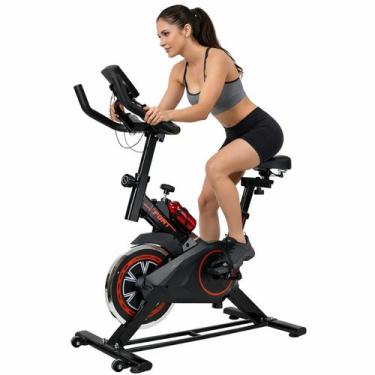 Imagem de Bicicleta Spinning Semi Profissional Bike Preto Sport Preta - DAIFPRO